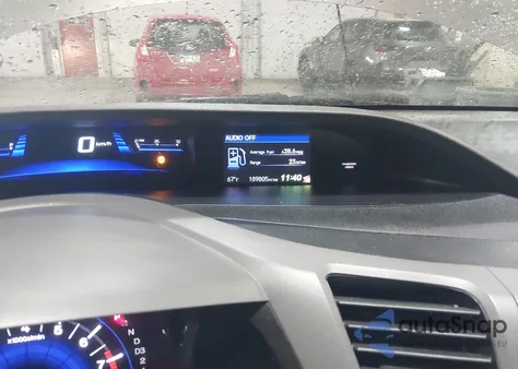 2012 Honda Civic Ex-L from USA, damaged, VIN 19XFB2F99CE047755